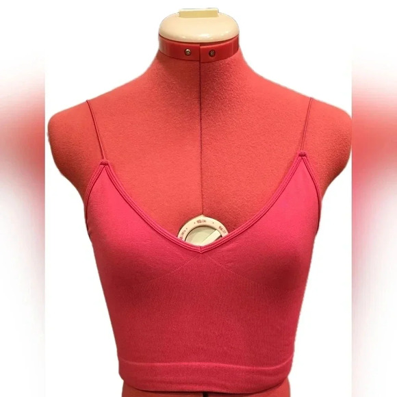 Free People, Size XS/S, Cherry Red Strappy Crop - Picture 9 of 14